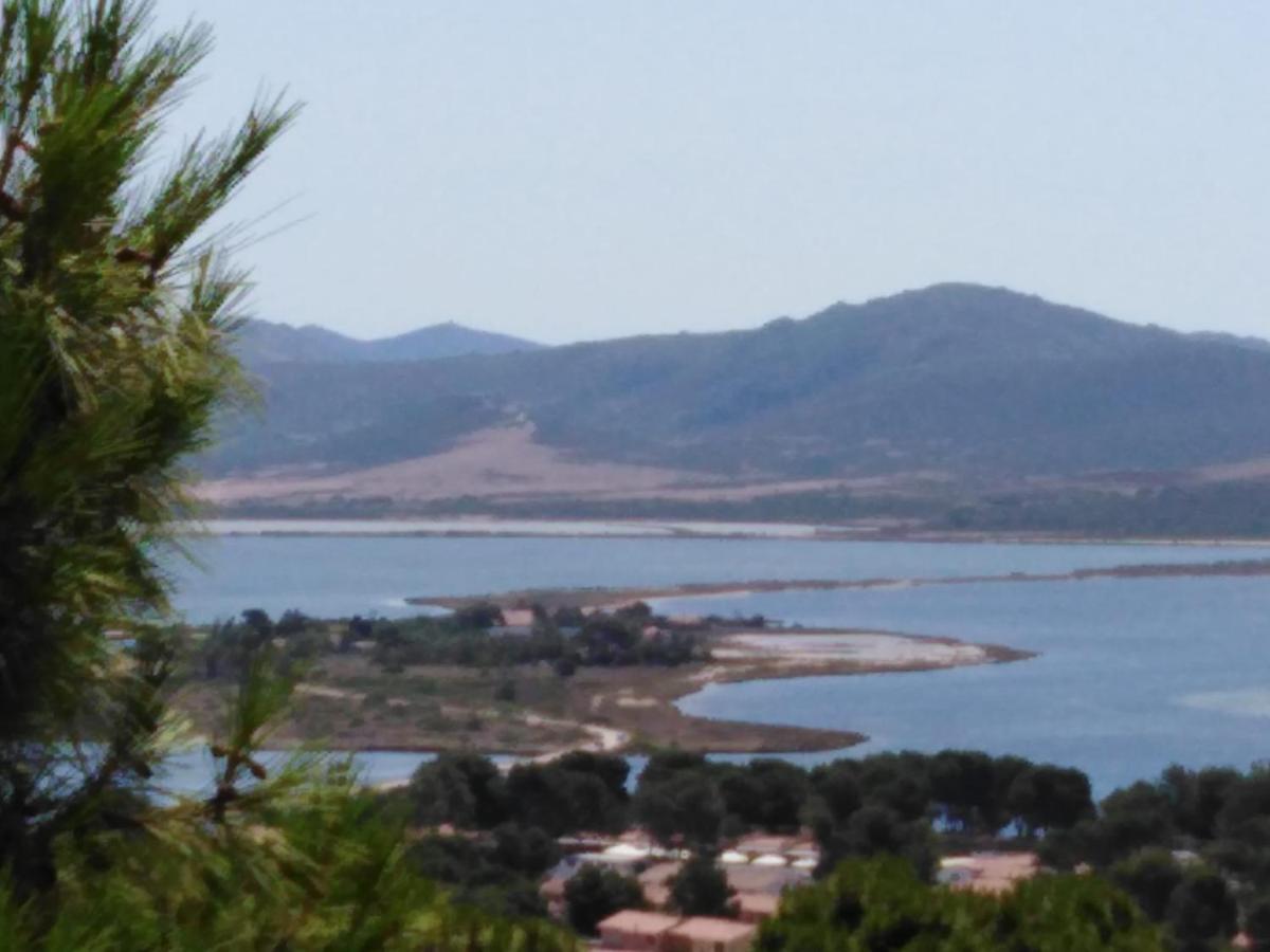 Villa Panoramica Immersa Nel Verde Porto Pino Exterior photo
